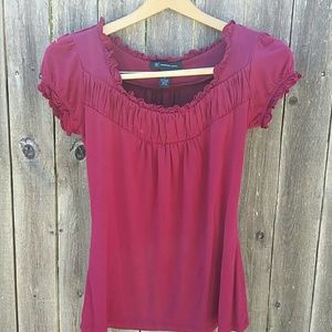 I.N.C. Brand soft scoop neck top